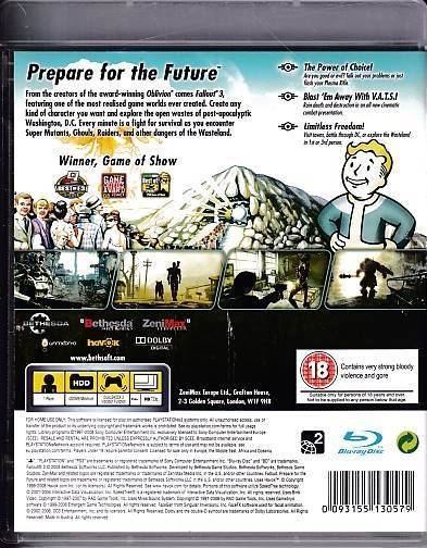 Fallout 3 - PS3 (B Grade) (Genbrug)